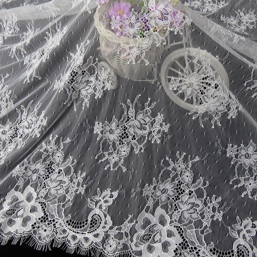 FREEDOMBEAUTY | New pure nylon stage accessories lace women's underwear dress lace lace, European and American clothing lace