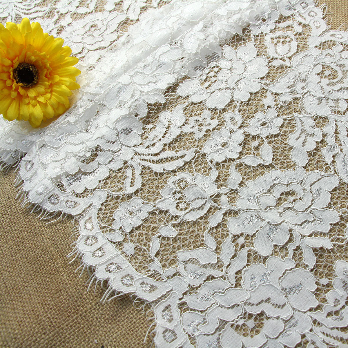 FREEDOMBEAUTY | 35cm brocade cotton strand brocade cotton eyelashes lace, lace wedding dress fabric, clothing dress lace accessories