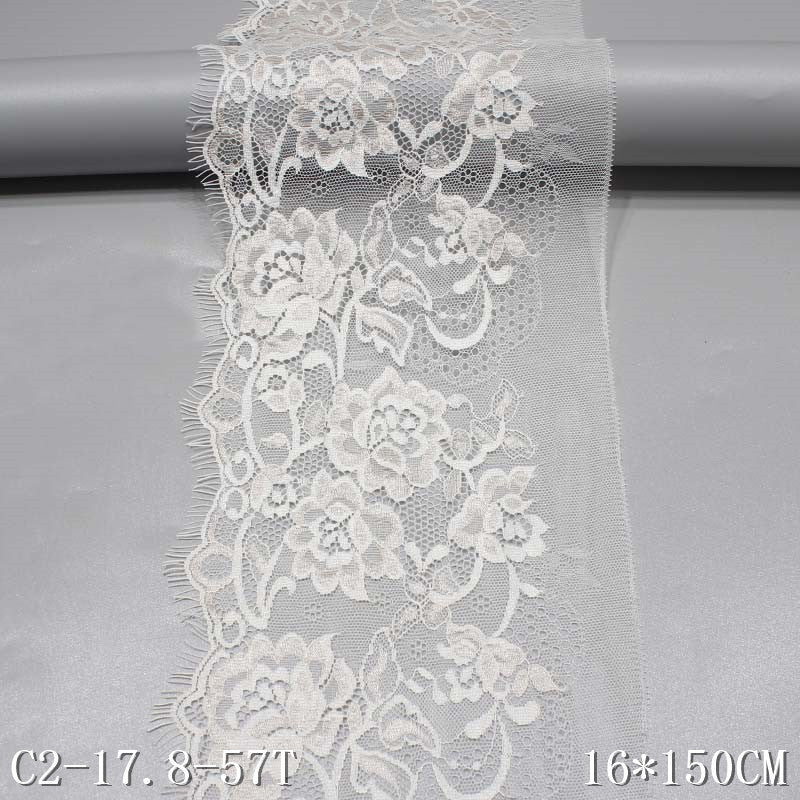 freedombeauty | Lace Trim Crown Single Edge Wave Soft Non-Elastic Computer Embroidered Clothing Accessories Eyelash