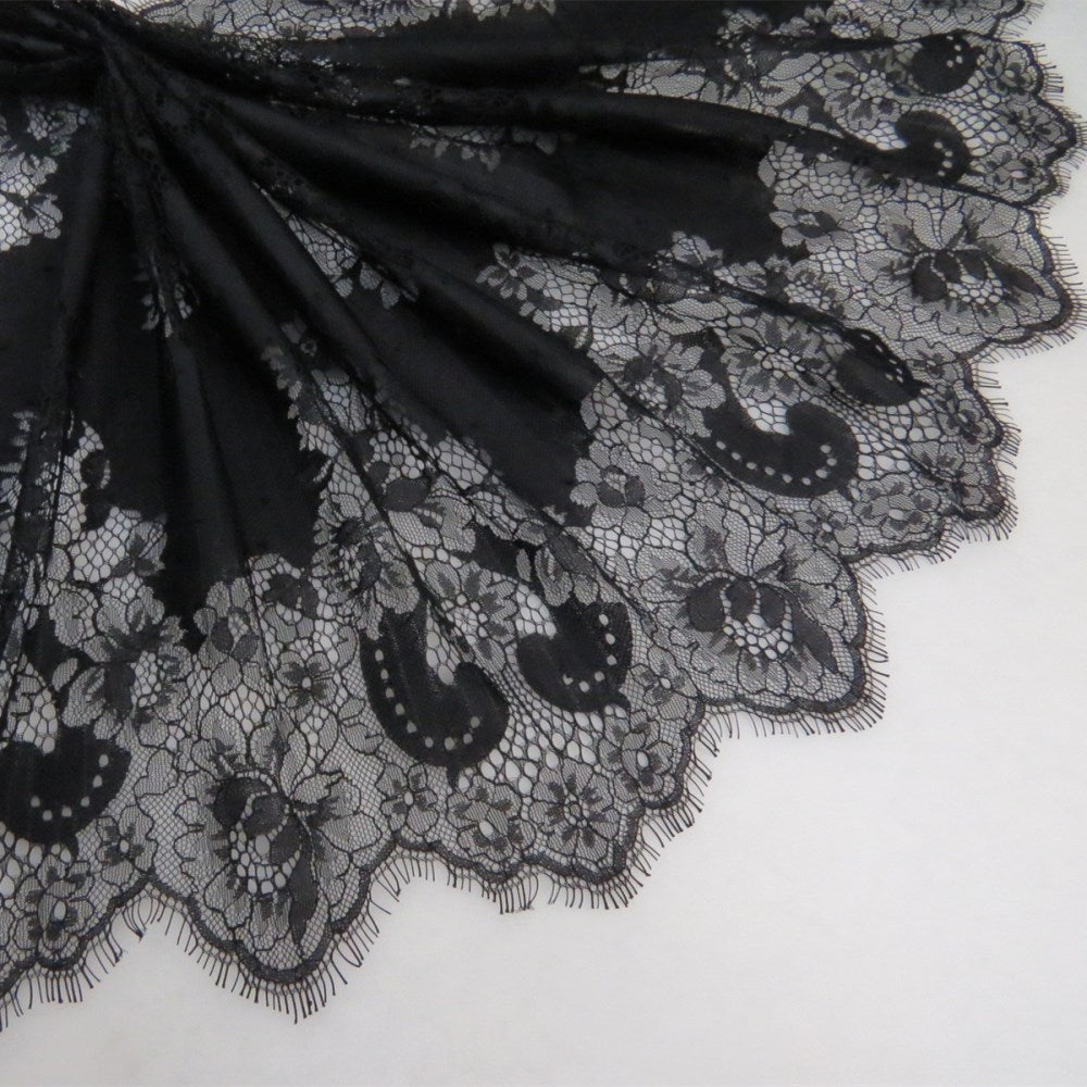 FREEDOMBEAUTY | New 43cm Wave Lace High Quality Development Eyelash Lace, Fashion Pajama Accessories Lace