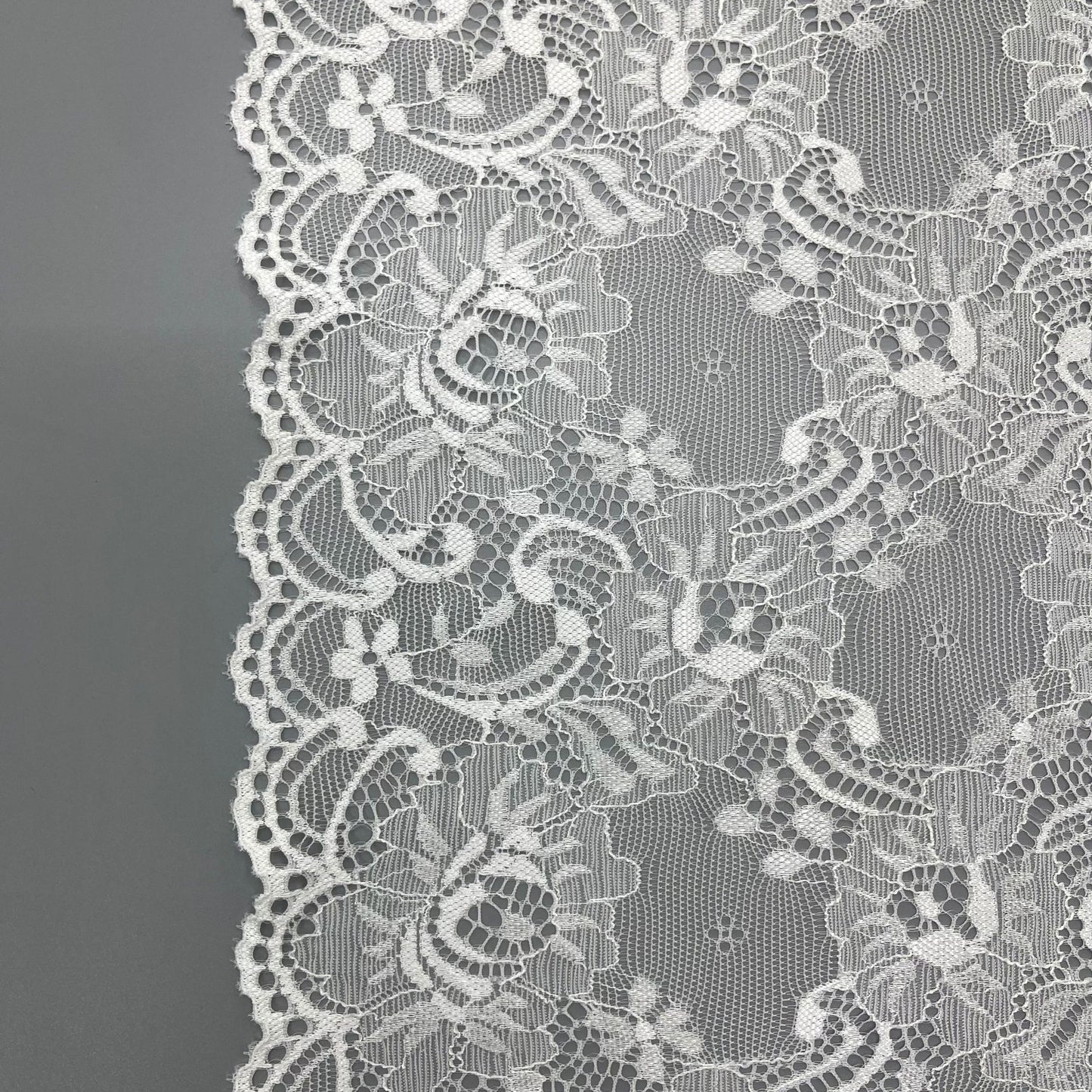 freedombeauty|21CM Nylon Elastic Lace Trim Wedding Dress Underwear Accessories DIY Handmade Lace Trim