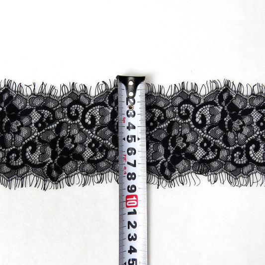 FREEDOMBEAUTY | 8.5cm popular eyelash lace spot direct sales lace lace, clothing accessories nylon lace