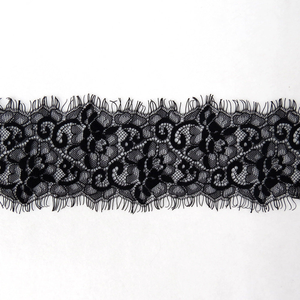 FREEDOMBEAUTY | 8.5cm popular eyelash lace spot direct sales lace lace, clothing accessories nylon lace