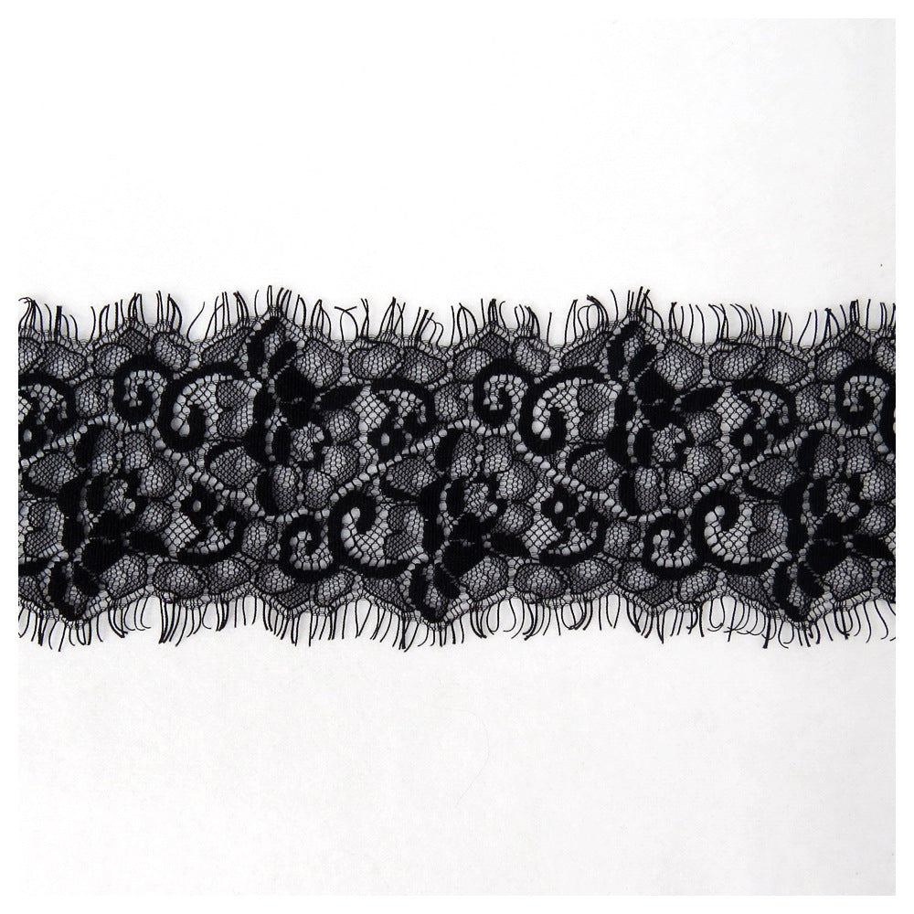 FREEDOMBEAUTY | 8.5cm popular eyelash lace spot direct sales lace lace, clothing accessories nylon lace