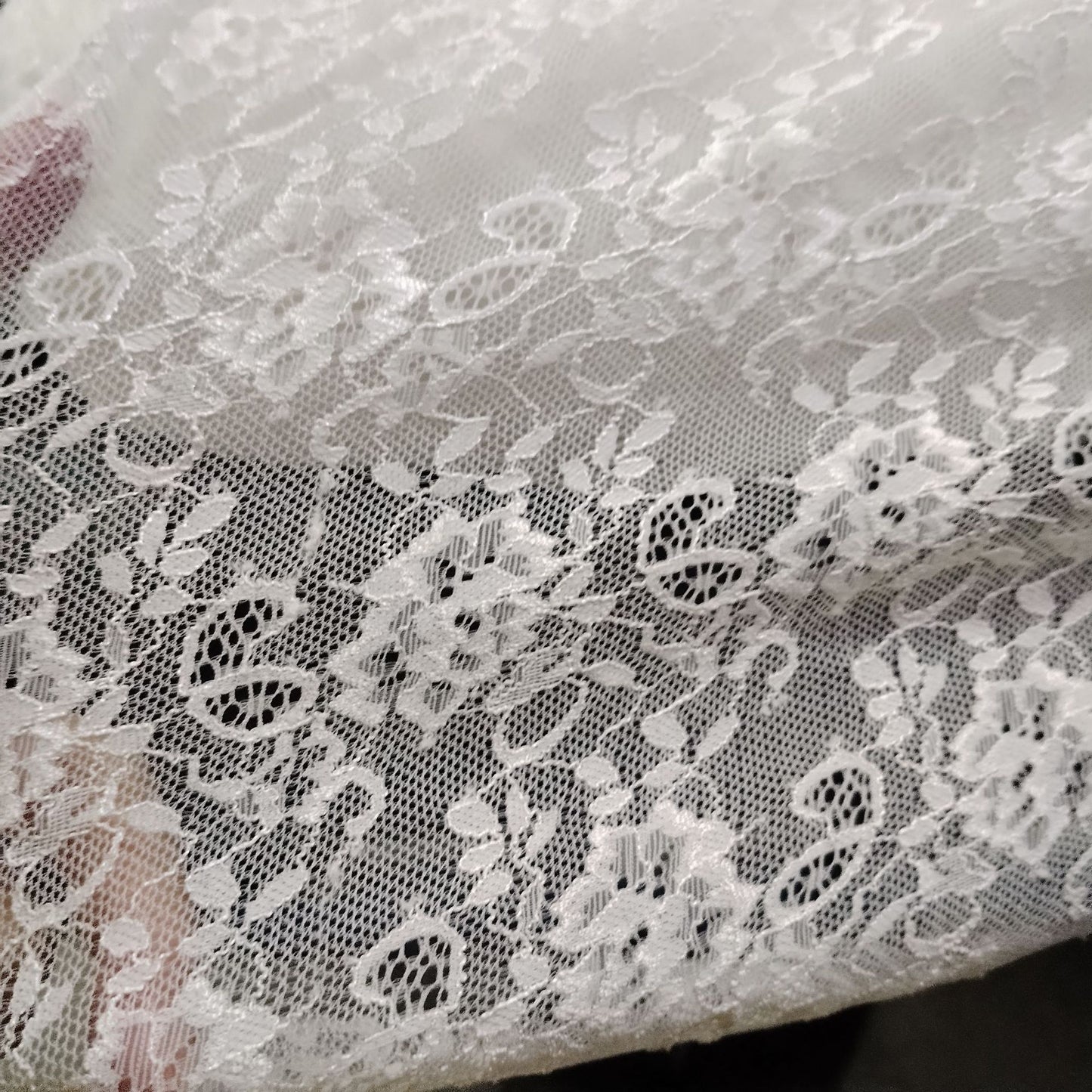 freedombeauty|Direct Sale In Stock 2024 Spring Summer New Multi-color Nylon Stretch Mesh Skirt Women's Lace Trim