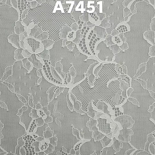 freedombeauty|New Flower New Nylon Lace Fabric Lightweight Soft Skin-friendly Double-sided Stretch Cut Thread Rose Flower Women's Base Layer Underwear