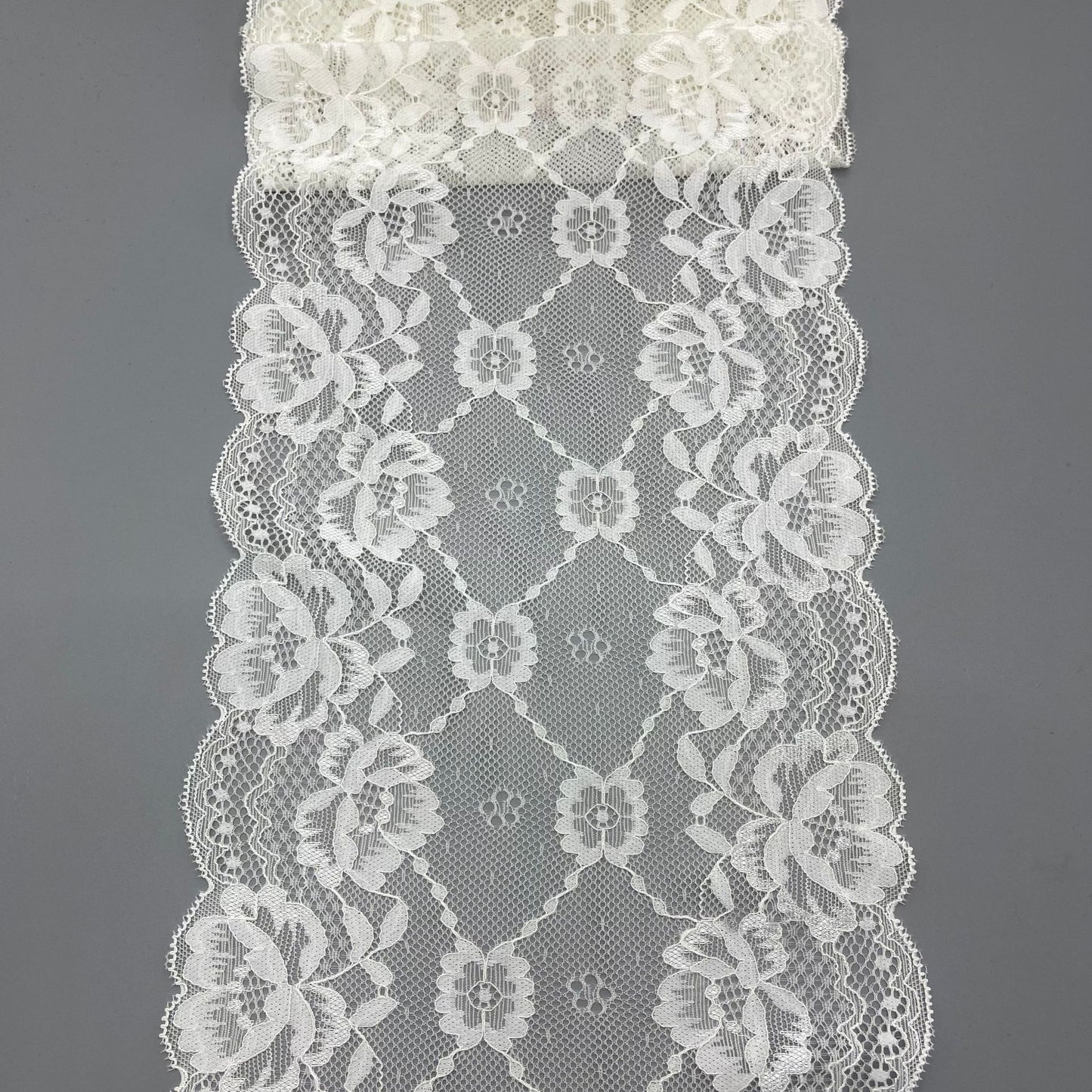 freedombeauty|18cm E-commerce Exclusive Wedding Dress Lace Nylon Stretch Lace DIY Clothing