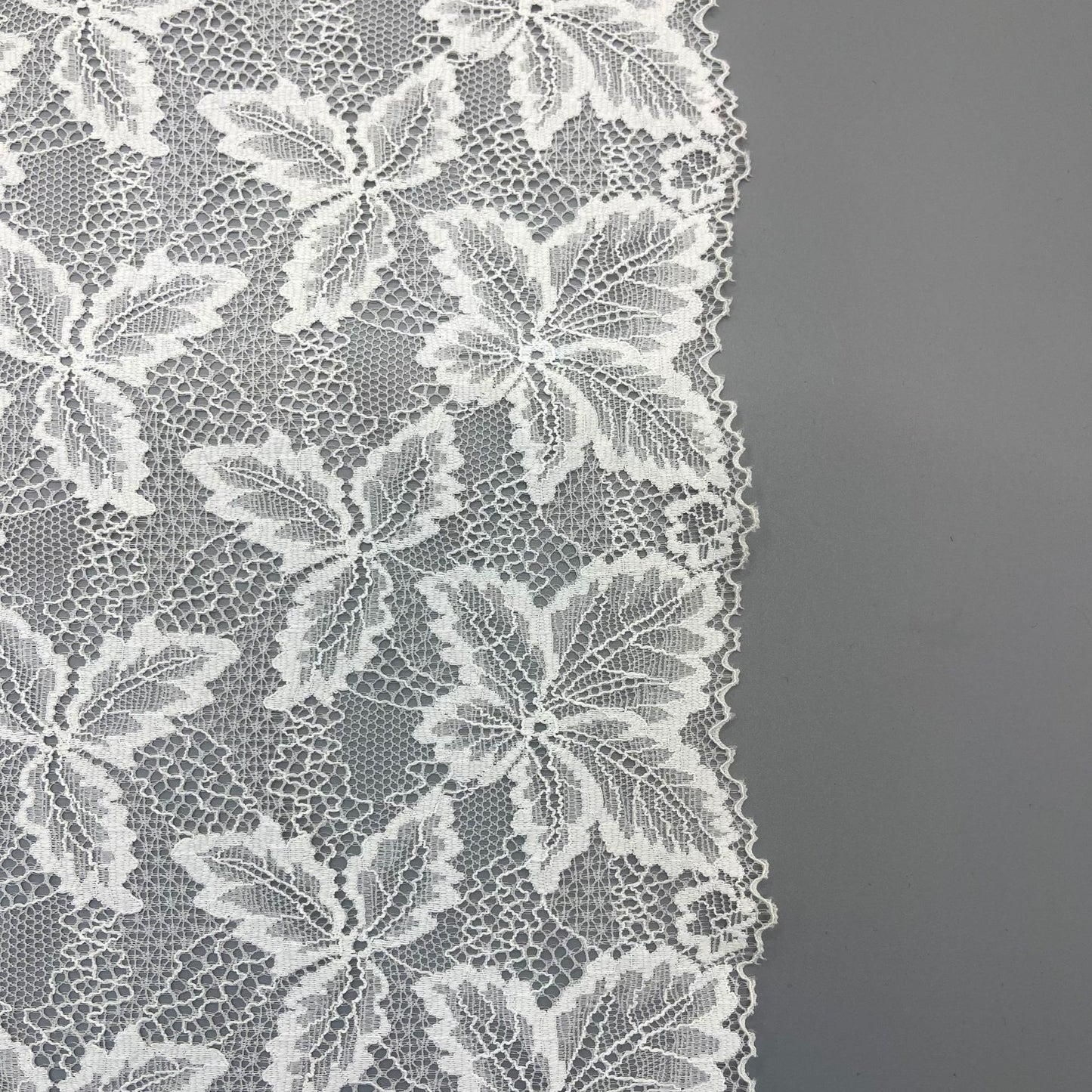 freedombeauty|18CM White Wedding Dress Lace Trim Elastic Hollow Lace Nylon Design DIY Lace E-commerce