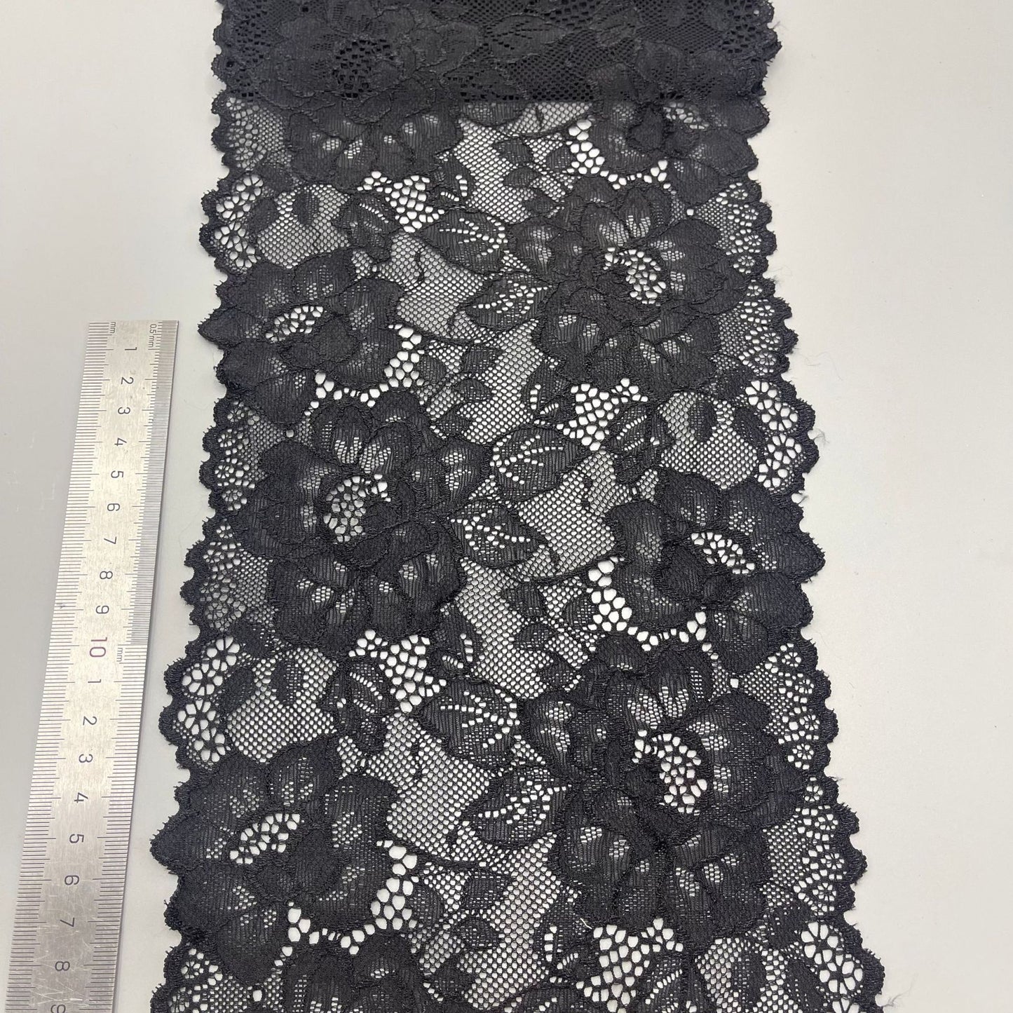 freedombeauty|17cm Lace Trim for Underwear and Wedding Dress Decoration, Hollow White Lace Nylon Accessories, High-end Design