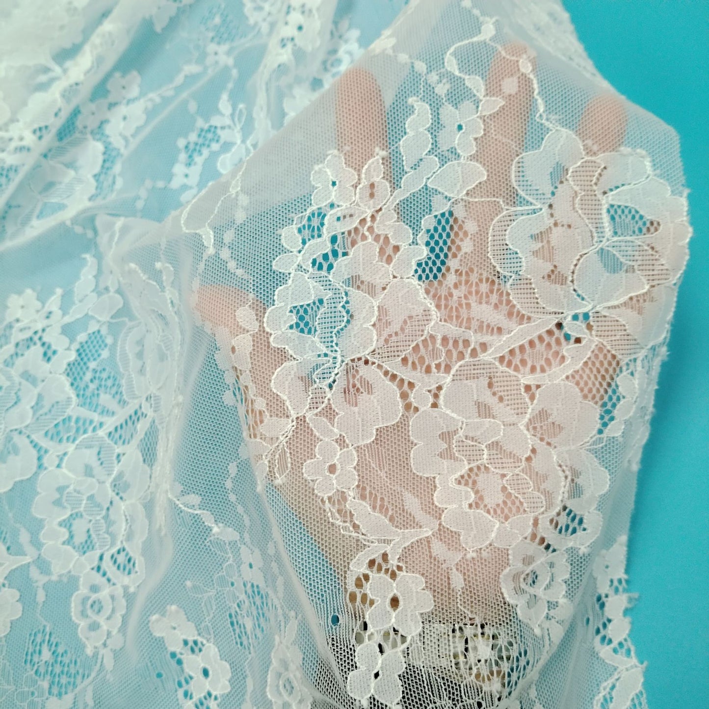 freedombeauty|Hot Selling In Stock Connected Large Flower Similar Mesh Hollow Out Dress Base Children's Clothing Accessories