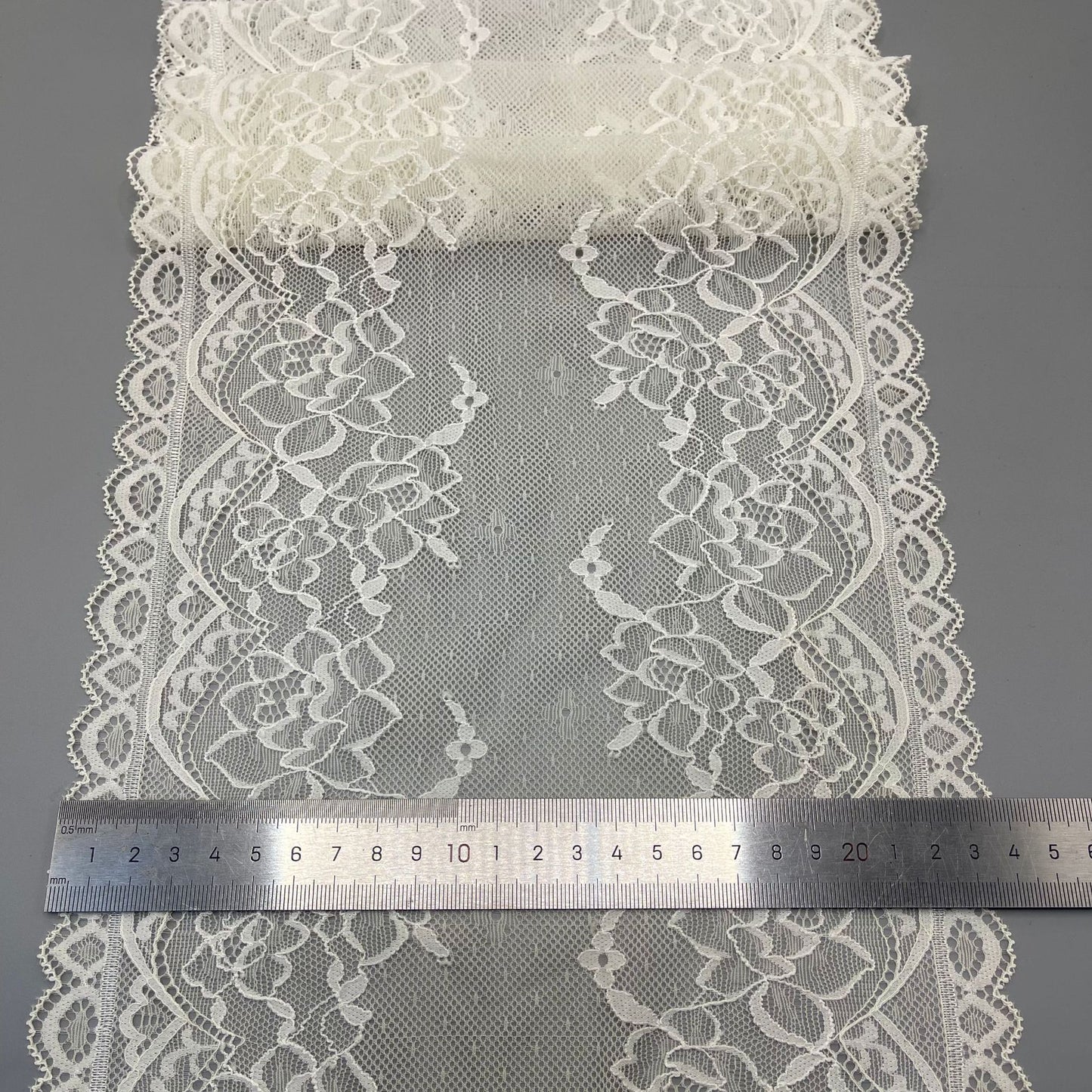 freedombeauty|22CM Direct Sale Clothing Accessories High Elasticity Lace Trim Suitable for Handmade Making