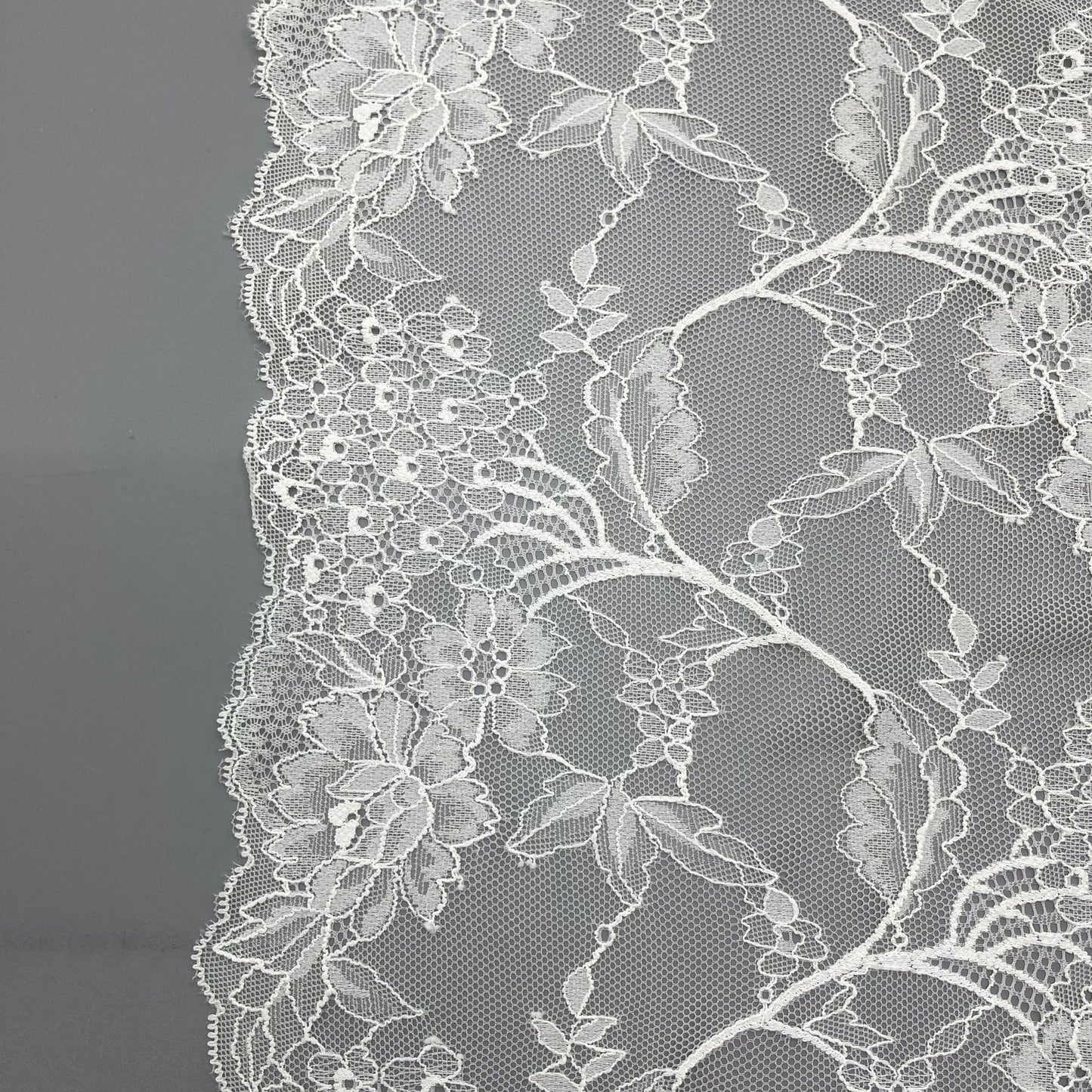 freedombeauty|23cm Nylon Lace Fabric Stretch Hollow Out Dress Sleepwear Lingerie Wedding Dress Accessories