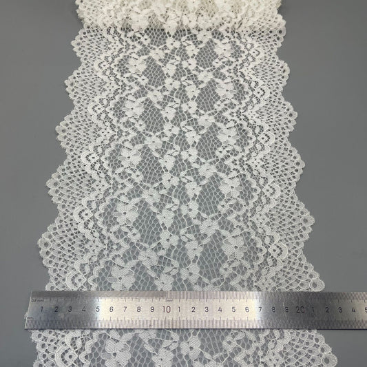 freedombeauty|21CM Underwear Special White Elastic Hollow Lace Nylon Lace