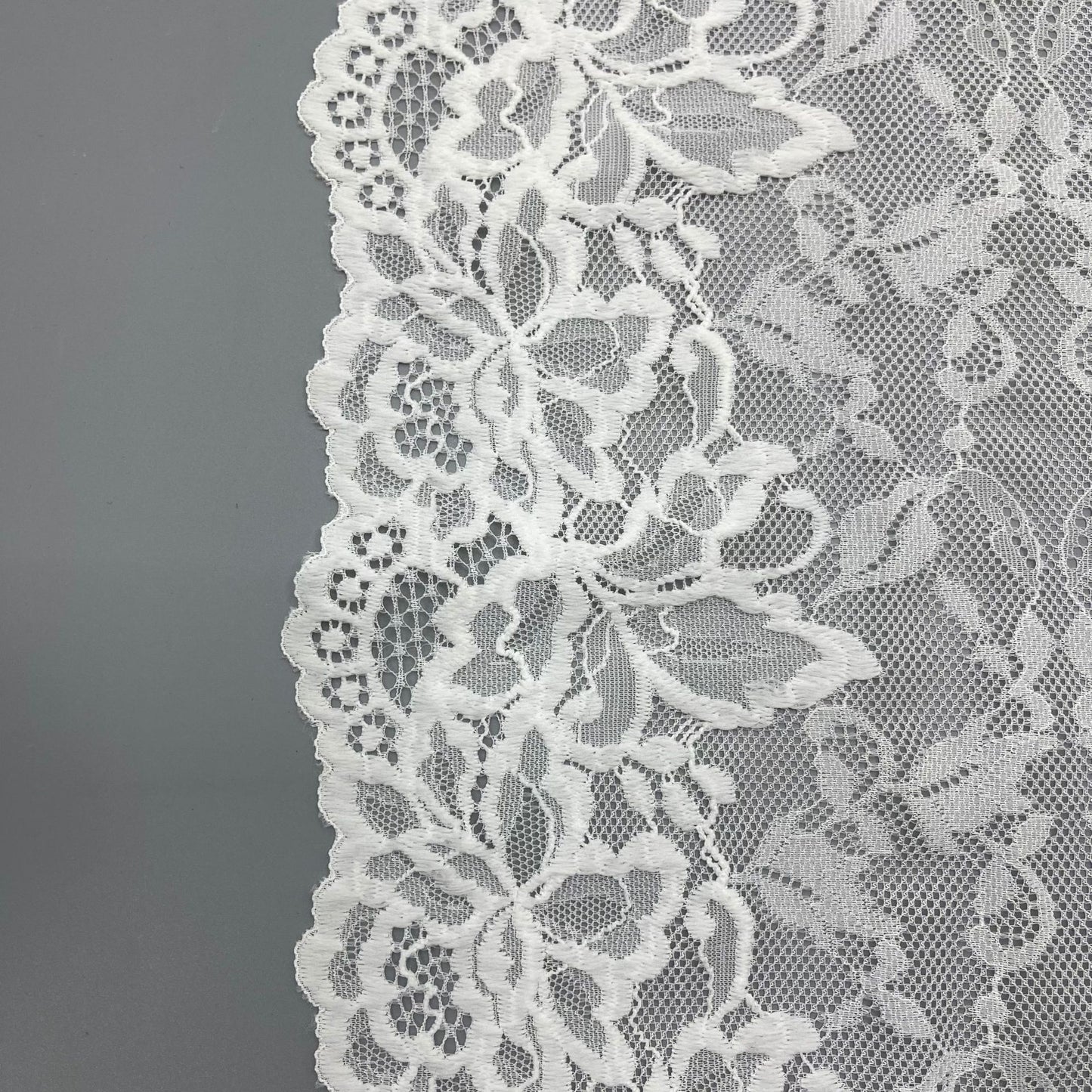 freedombeauty|29cm In Stock High-end Wedding Dress Lace Trim Nylon Lace Hollow Design Handmade Custom