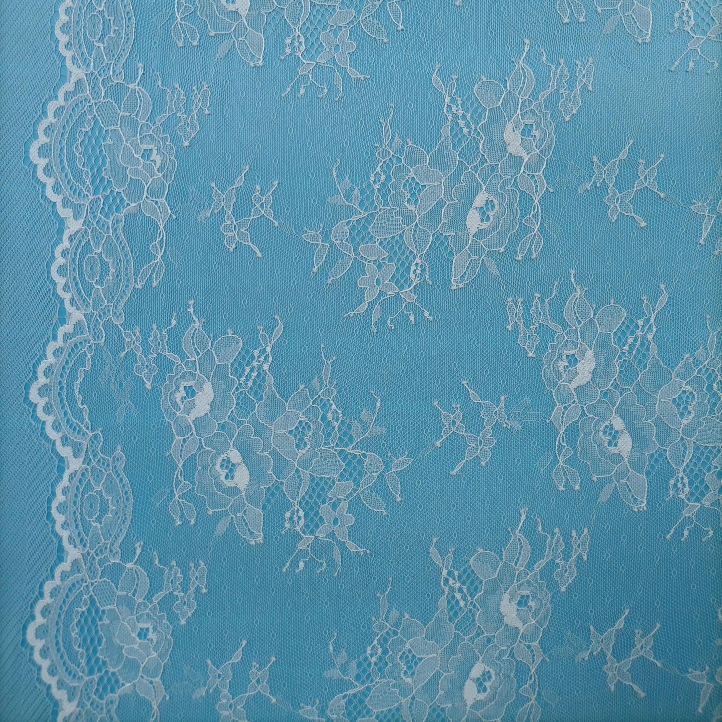 freedombeauty|All Nylon In Stock Lace Fabric Black and White Base Dress Wedding Dress Accessories Lace Fabric