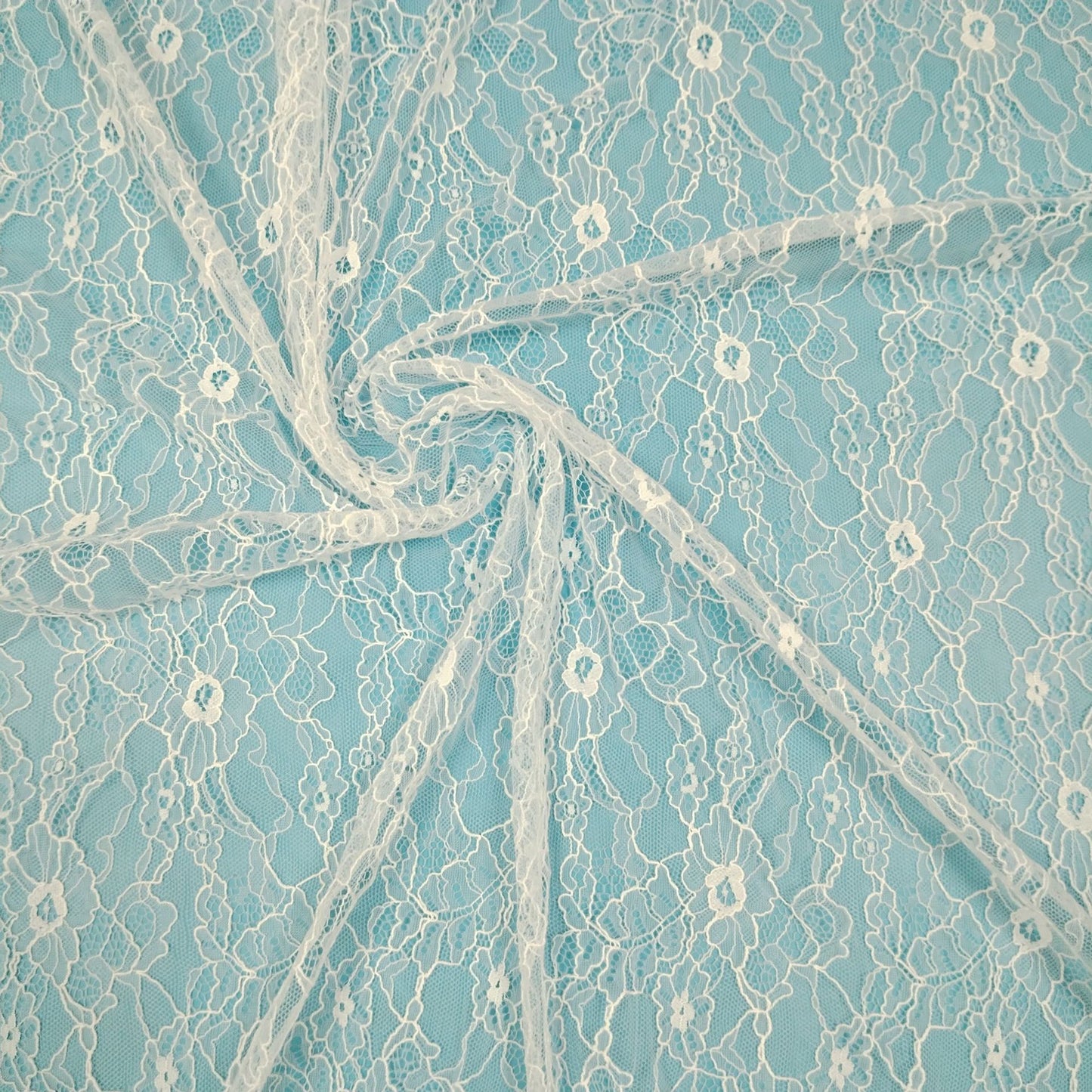 freedombeauty|Jinmian Non-Elastic Floral Full Lace Fabric Skirt Children's Clothing Underwear Vest Base Shirt Wedding Dress