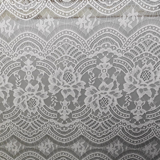 freedombeauty|New Nylon Eyelash Fabric Lace T-Shirt Clothing Wedding Dress Children's Dress Lace Full Skirt High-end Skirt Various Decorations