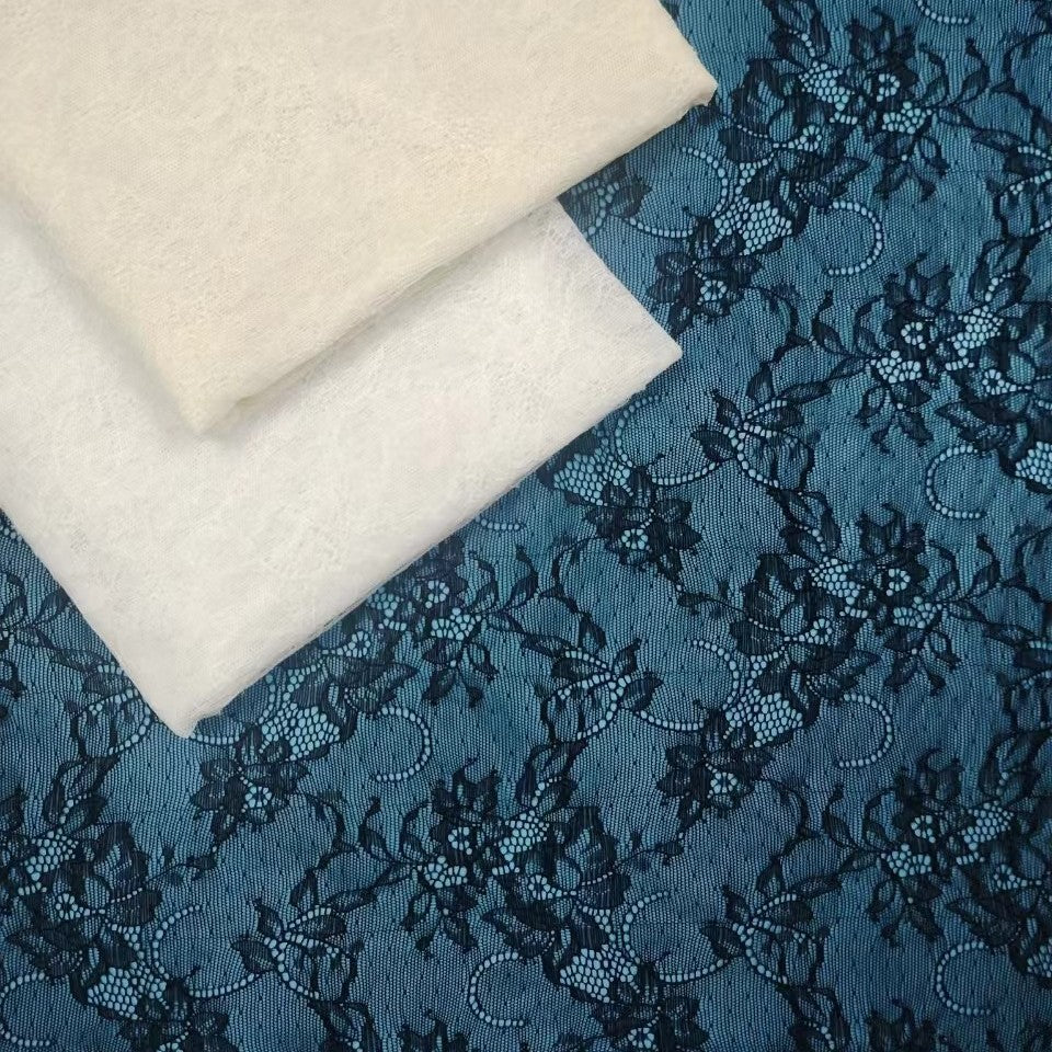 freedombeauty|Nylon Lace Fabric Full Pattern Lace Fabric Base Fashion Dress Pajamas Lace Fabric In Stock
