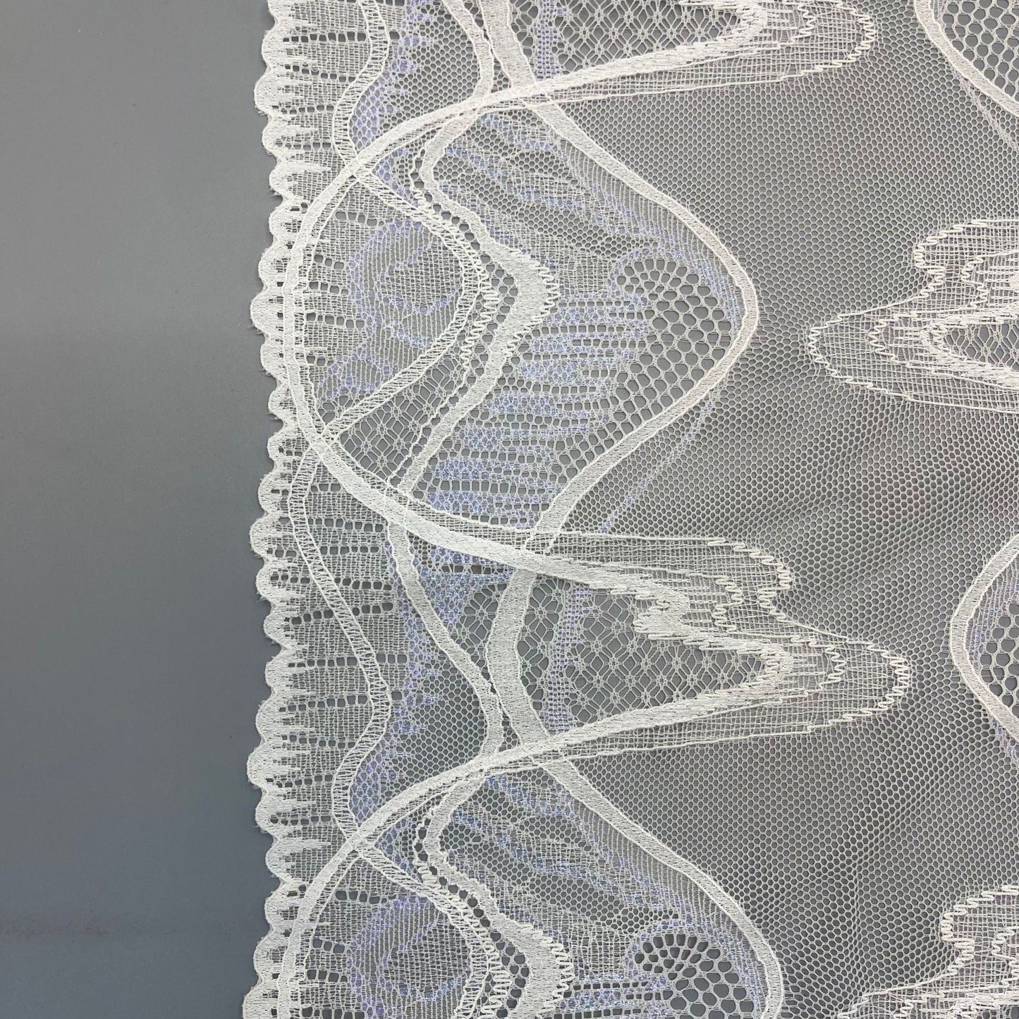 freedombeauty|23CM Lace Elastic Trim for Skirts, Children's Clothing, Wedding Dress Decoration, Hem Lace