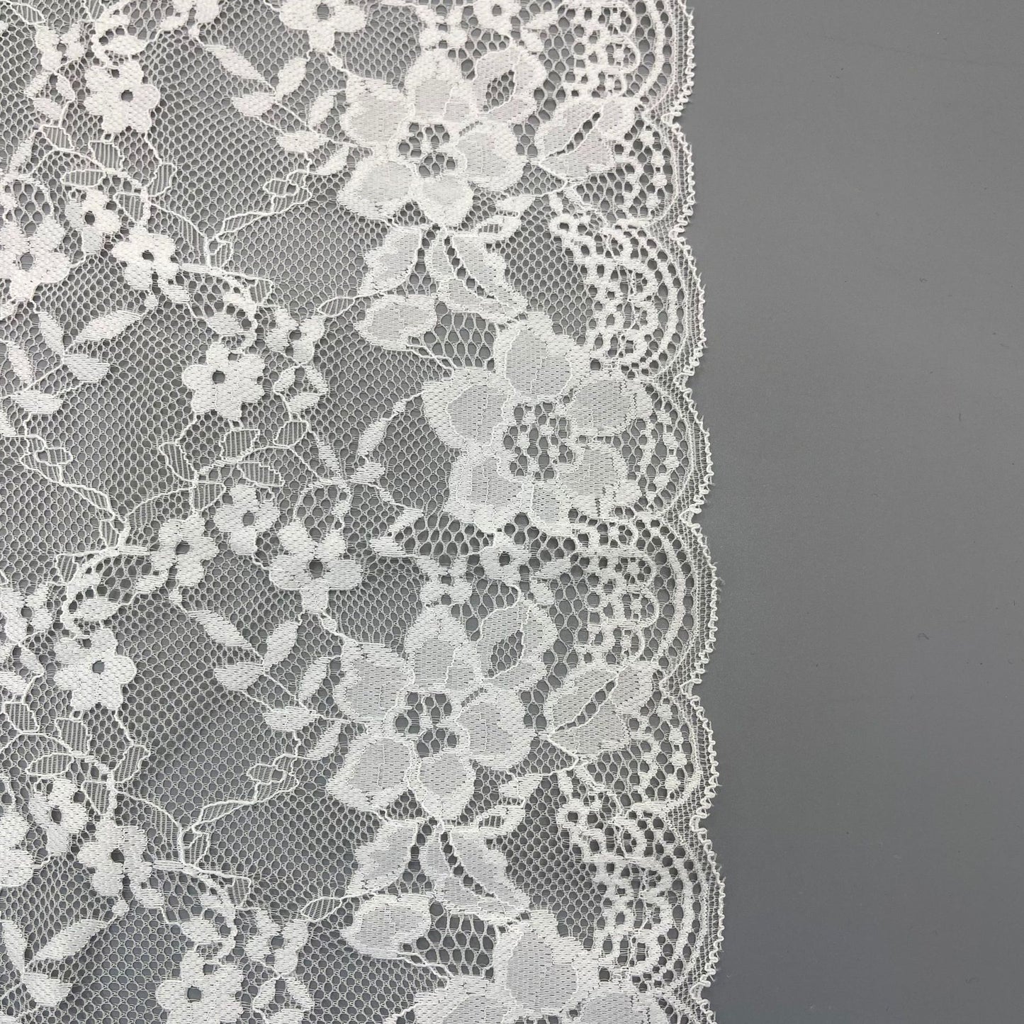 freedombeauty|21CM Lace Elastic Trim for Skirts, Children's Clothing, Wedding Dress Decoration, Clothing Hem Lace
