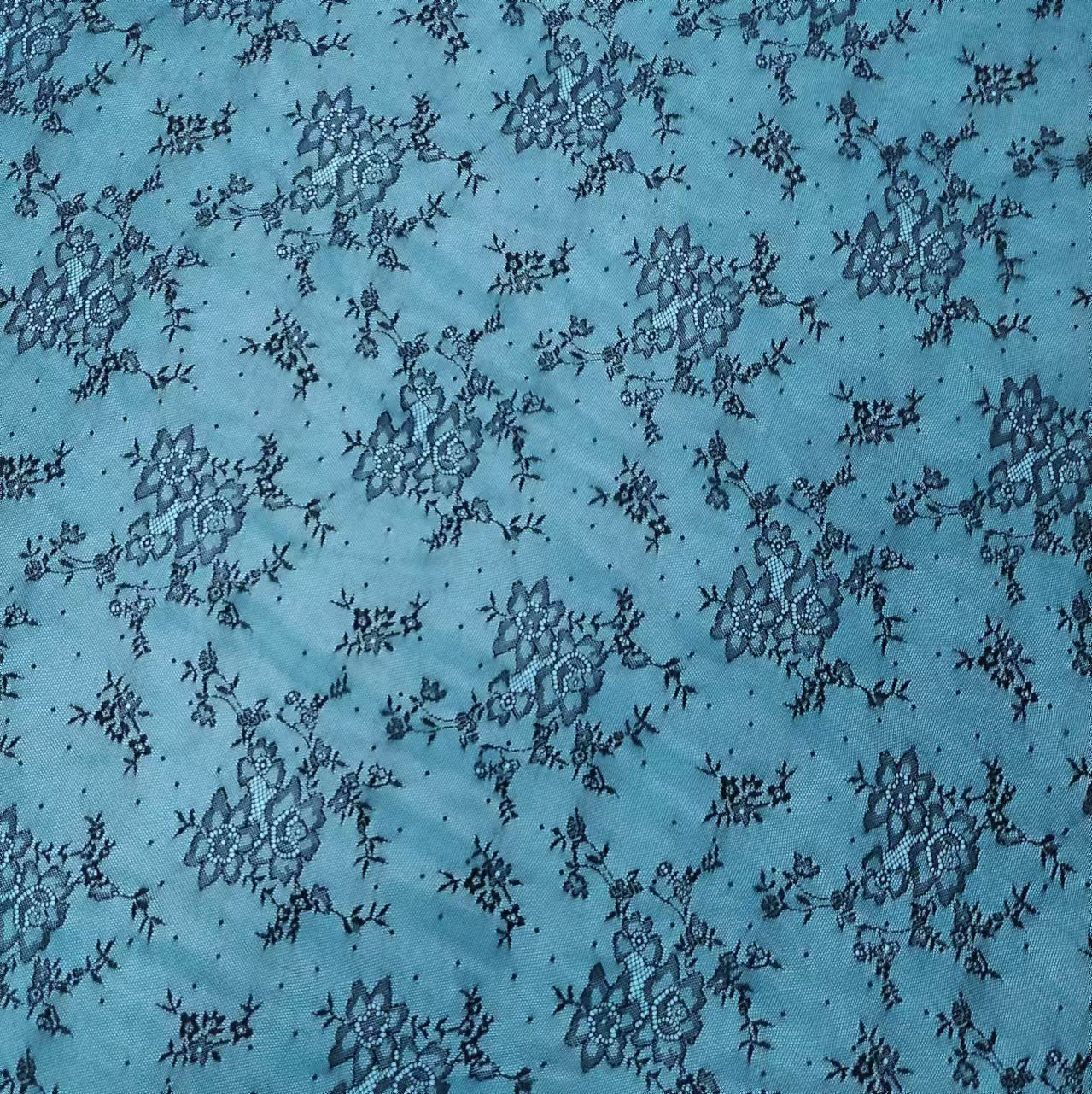 freedombeauty|Sexy Lace Fabric New Hot Sale Spring Summer Suitable for Little Girls Polyester Slightly Stretchy Thin Sheer Base Shirt Lace