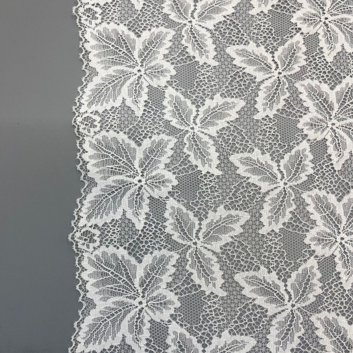 freedombeauty|18CM White Wedding Dress Lace Trim Elastic Hollow Lace Nylon Design DIY Lace E-commerce