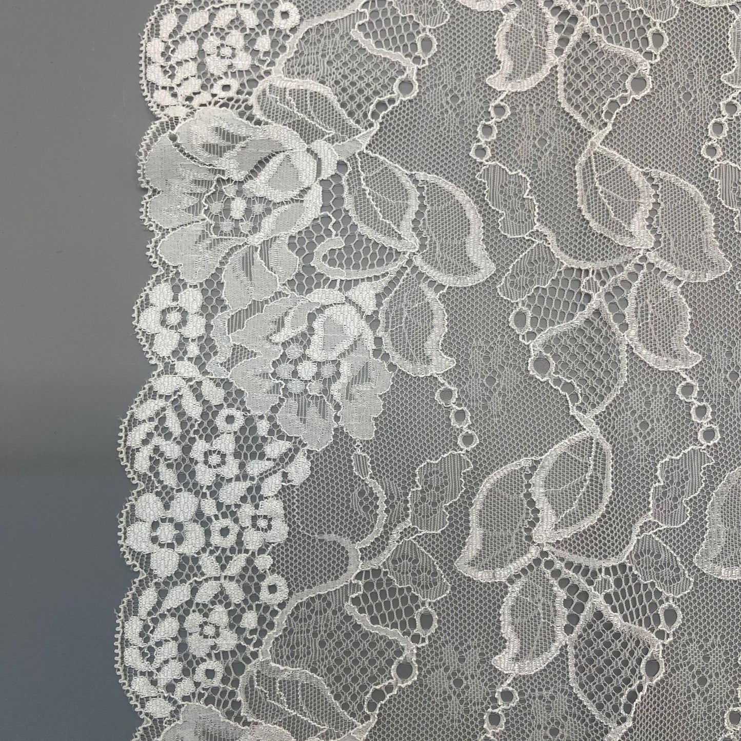 freedombeauty|23CM French Elastic Lace Trim Clothing Lingerie Wedding Dress Accessories DIY Decoration