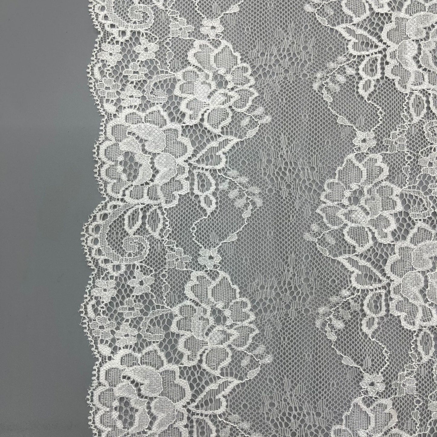 freedombeauty|18CM Nylon Lace Fabric Stretch Hollow Out Dress, Pajamas, Wedding Dress Lace Trim