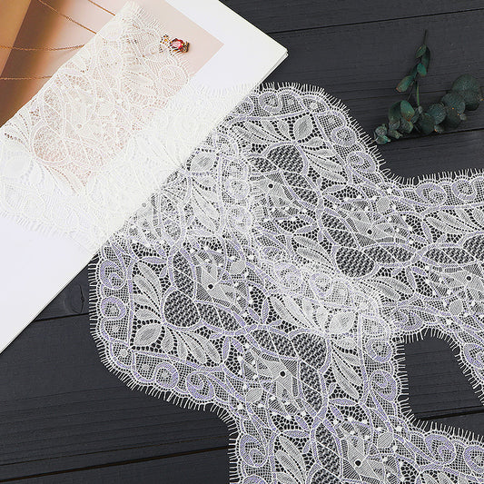 FREEDOMBEAUTY | [no- stretch] Non-elastic gold thread lace edge, nylon silk hollow lace edge, Lolita Home Textiles high-end lace accessories in stock