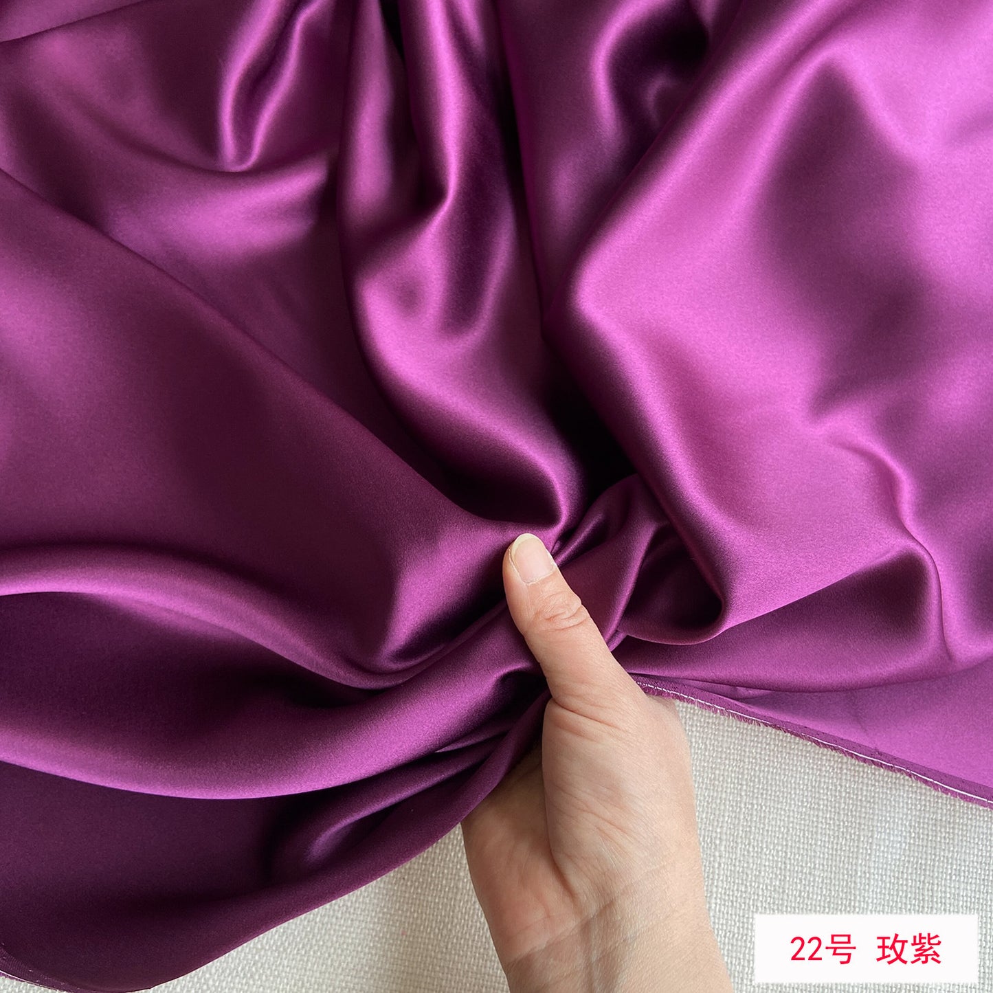 FREEDOMBEAUTY | 140 wide 22 mmi silk plain crepe satin fabric 100 mulberry silk loungewear shirt silk fabric