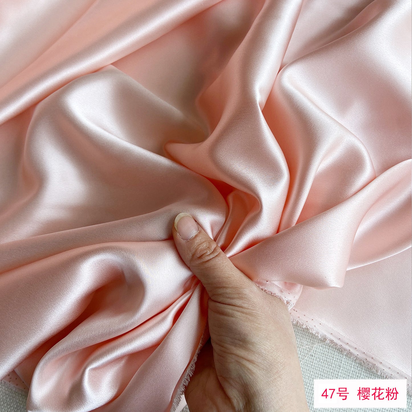 FREEDOMBEAUTY | 140 wide 22 mmi silk plain crepe satin fabric 100 mulberry silk loungewear shirt silk fabric