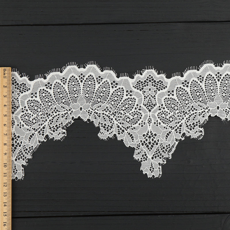 FREEDOMBEAUTY | [laser-cut lace] Laser lace, elastic eyelash lace, home textile clothing new lace accessories, in stock