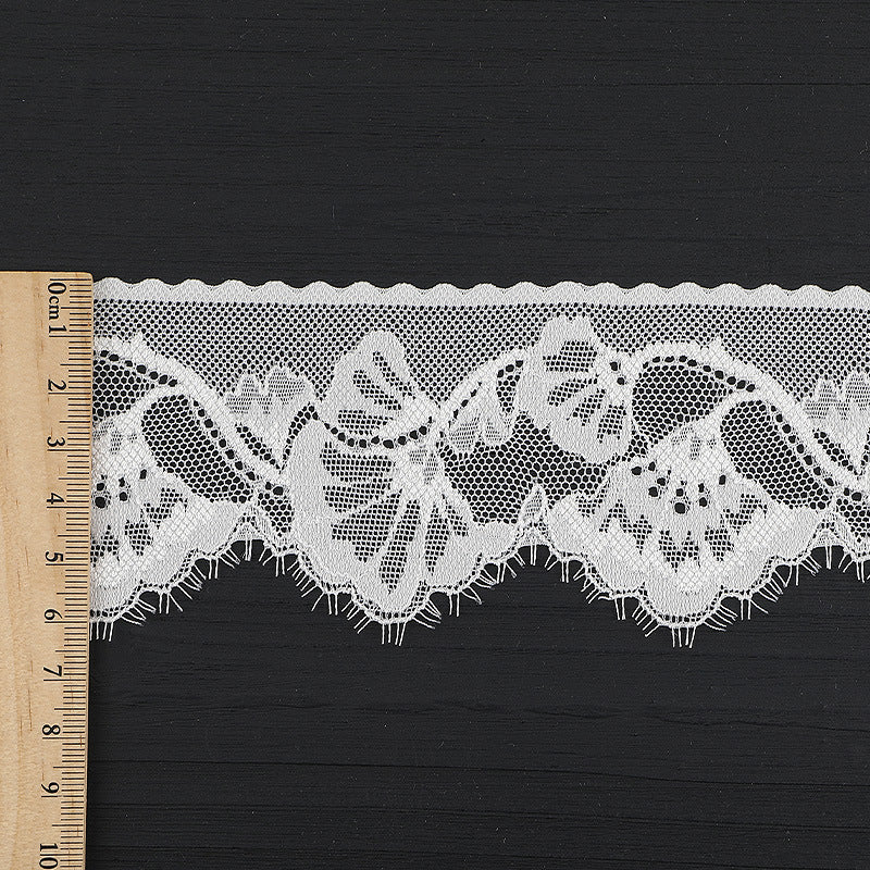 FREEDOMBEAUTY | [stretch] 6cm unilateral lace lace, warp knitted elastic lace edge, wedding underwear size lace accessories, spot