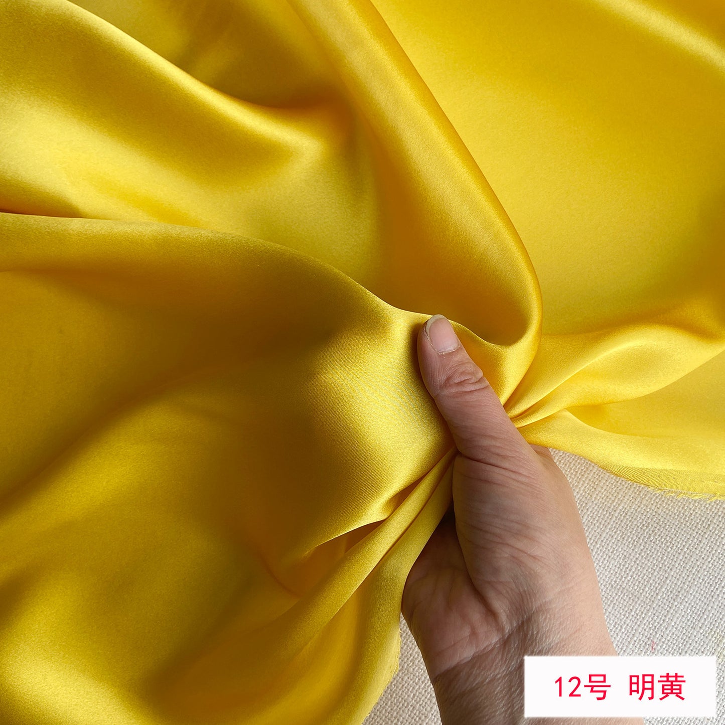 FREEDOMBEAUTY | 114 m width 16 mmi silk plain crepe satin clothing fabric 100 mulberry silk dress hair band eye mask fabric multi-color