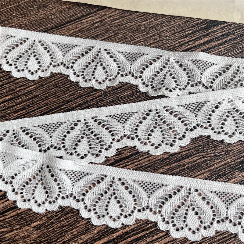FREEDOMBEAUTY | Factory direct sales, spot fast hair French classic hollow various lace fabric accessories eyelash lace DIY