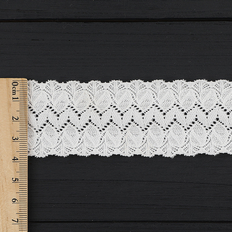 FREEDOMBEAUTY | [stretch] 4cm elastic lace lace, brocade ammonia lace edge, small fresh neckline cuffs lace lace accessories, spot