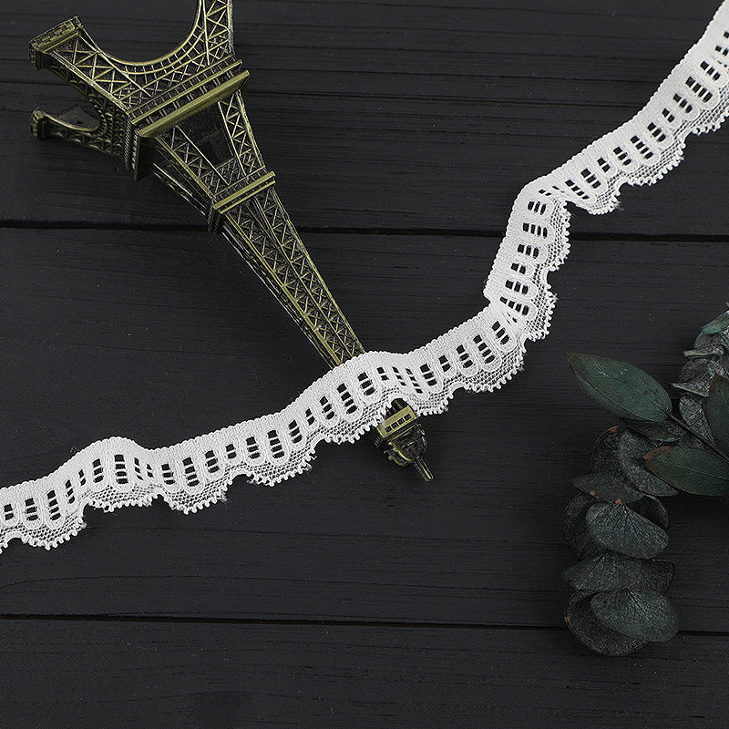 FREEDOMBEAUTY | [stretch] 1.5cm lace, nylon lace small lace, home textile clothing lace accessories, factory spot