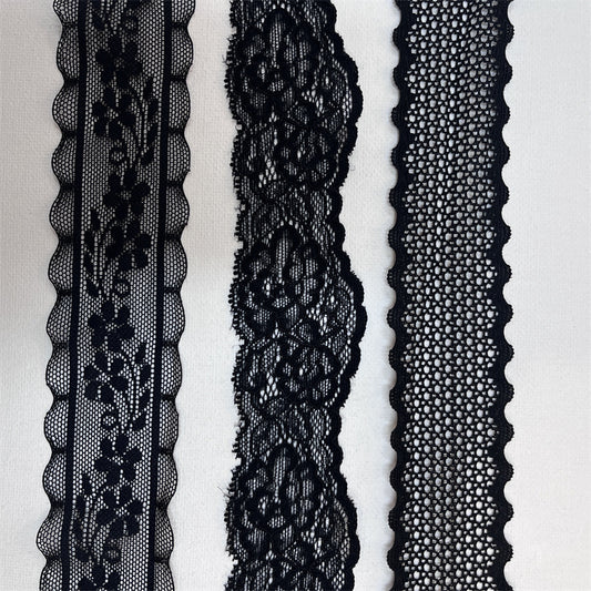 FREEDOMBEAUTY | Factory direct sales, spot fast hair French classic hollow various lace fabric accessories DIY jewelry jewelry