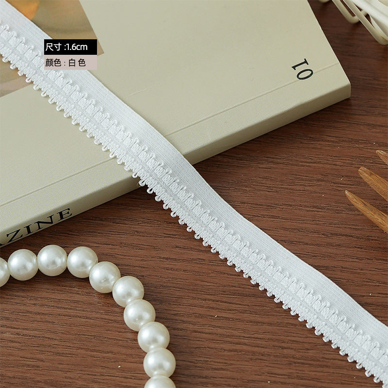 FREEDOMBEAUTY | Factory direct 1.4/1 a variety of exquisite pattern nylon elastic DIY women's underwear decorative belt