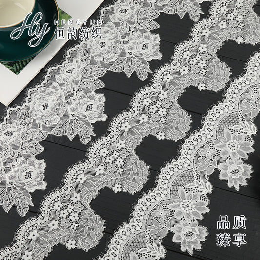 FREEDOMBEAUTY | [laser-cut lace] Laser lace lace, elastic warp lace edge, home textile Lolita new lace accessories