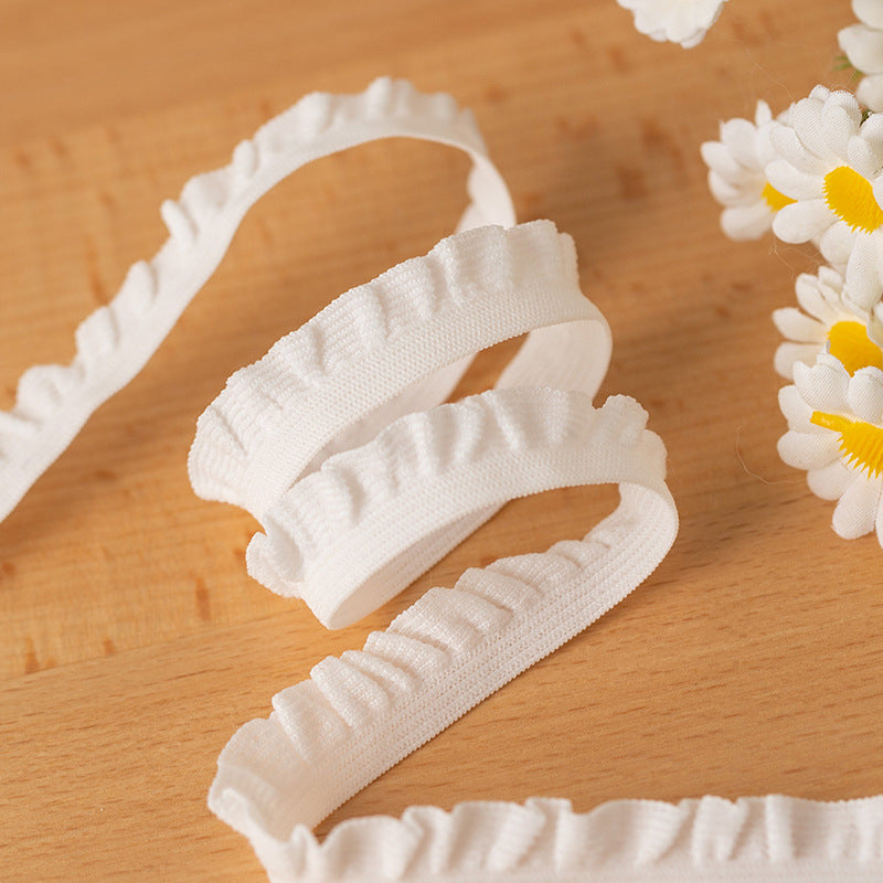 FREEDOMBEAUTY | Factory 1.0/1 elastane white elastic fungus elastic band doll women's elastic lace elastic