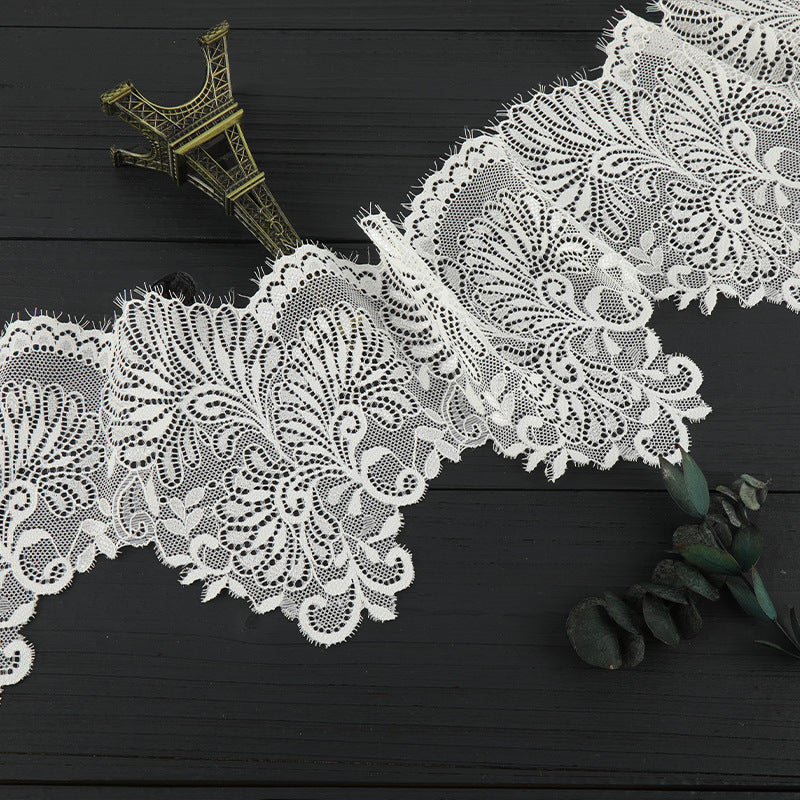 FREEDOMBEAUTY | [laser-cut lace] White lace, laser cut lace, pure flower lace accessories, home textile accessories