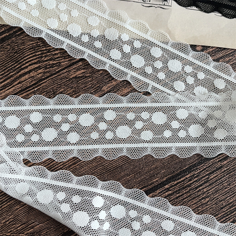 FREEDOMBEAUTY | Factory direct sales, spot fast hair French classic elegant hollow various lace fabric accessories DIY jewelry