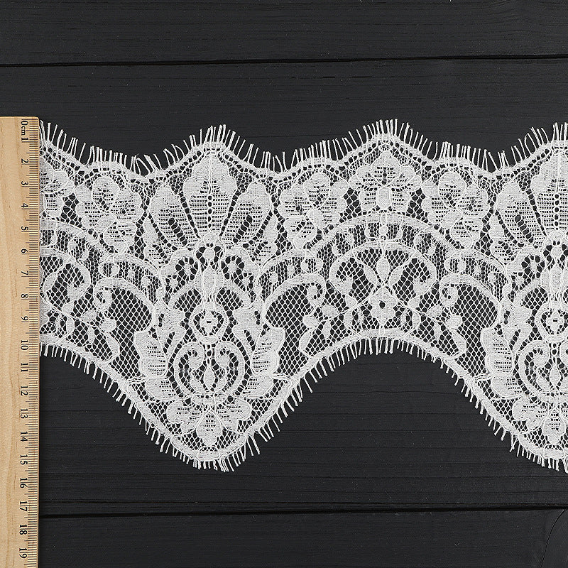 FREEDOMBEAUTY | [no- stretch] 5cm lace, nylon silk hollow lace edge, home textile clothing lace accessories, light luxury lace edge