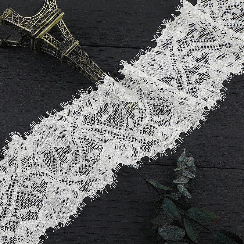 FREEDOMBEAUTY | [no-stretch] non-elastic lace, bilateral eyelash lace, home textile clothing high-end lace accessories factory spot