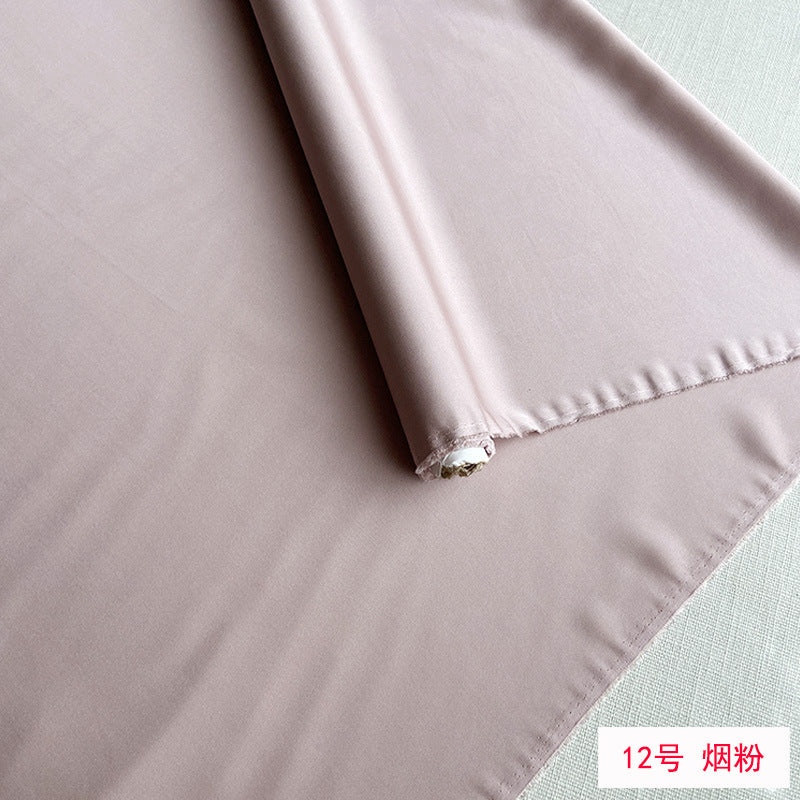 FREEDOMBEAUTY | Silk stretch double Joe satin 19 mmi 140 wide mulberry silk summer shirt dress fabric silk fabric