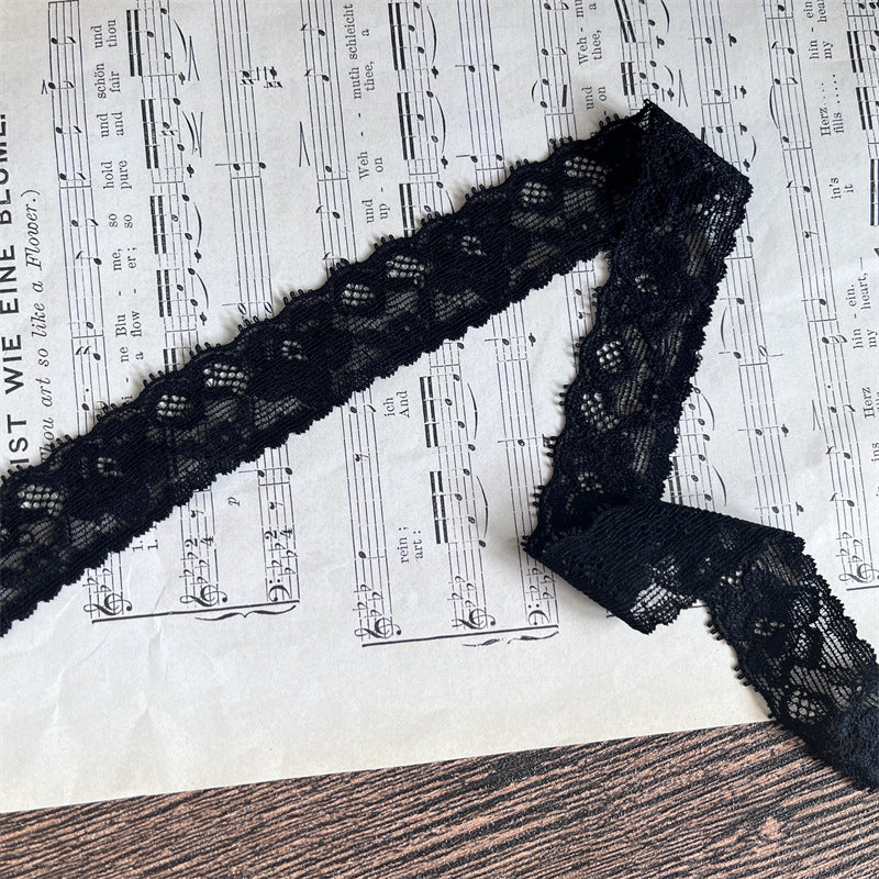 FREEDOMBEAUTY | Factory direct sales, spot fast delivery, a variety of elastic lace lace accessories, classic retro elegant DIY handmade
