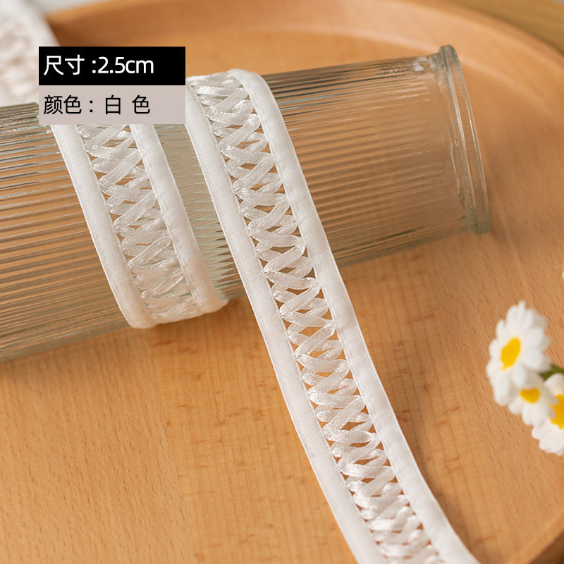 FREEDOMBEAUTY | Factory Direct 2.5CM Elastic Cross Ribbon Elastic Swimwear Belt, Swimwear Women's Nylon Elastic Elastic Belt