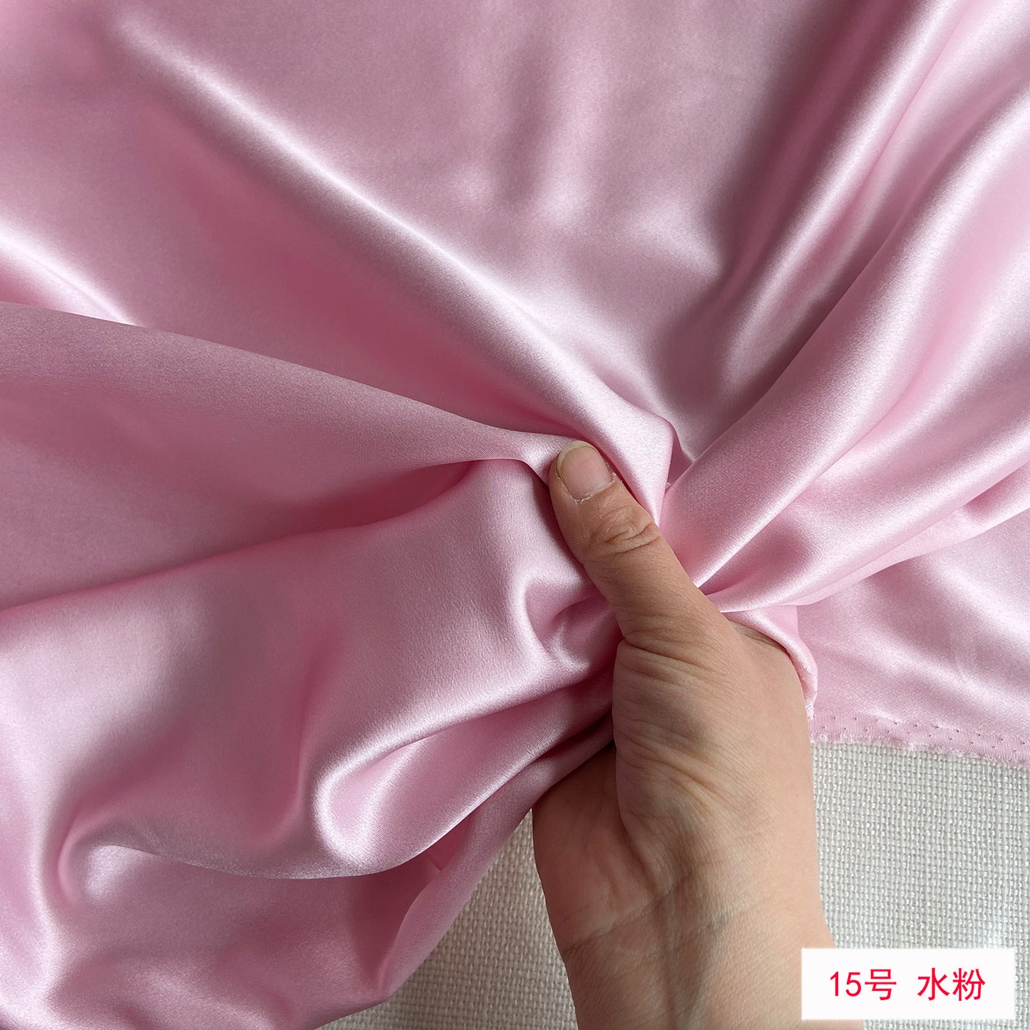 FREEDOMBEAUTY | 140 wide 22 mmi silk plain crepe satin fabric 100 mulberry silk loungewear shirt silk fabric