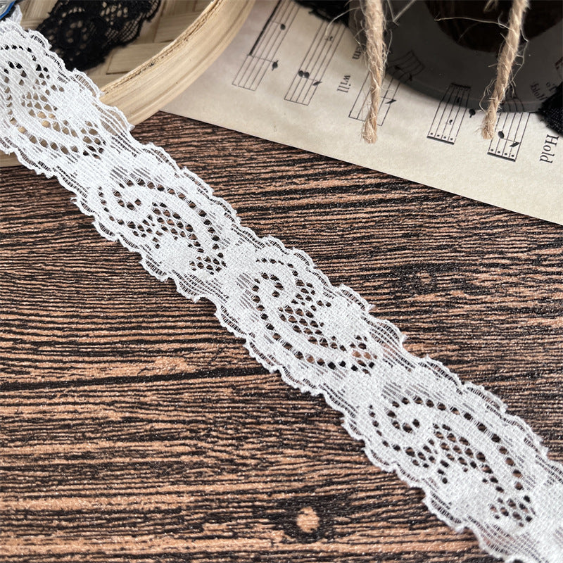 FREEDOMBEAUTY | Factory direct sales, spot fast delivery, a variety of elastic lace lace accessories, classic retro elegant DIY handmade